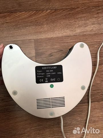 Led/UV лампа для сушки ногтей