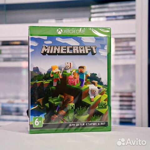 Minecraft xbox one (новый) (обмен)