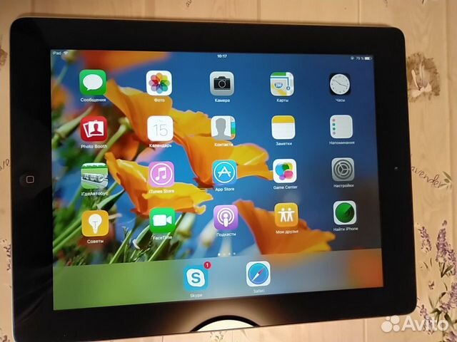 iPad 3 Wi-Fi + 3G (A1430) серый отличное состояние