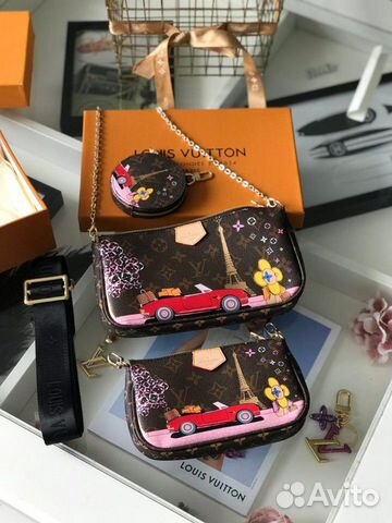 Новая сумка Louis Vuitton multi Pochette monogram Новая сумка Louis Vuitton multi Pochette monogram