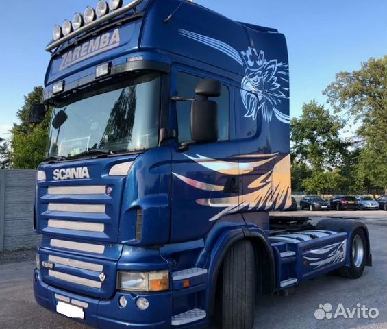 Scania r560 Black Amber