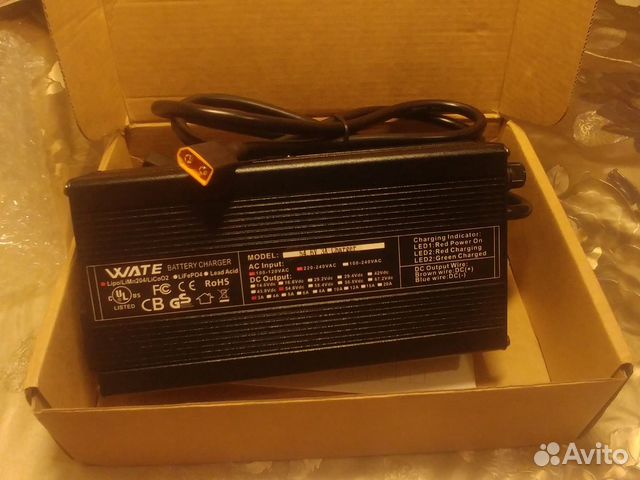 Зарядное устройство 48в (54.6v) 3а для электровело