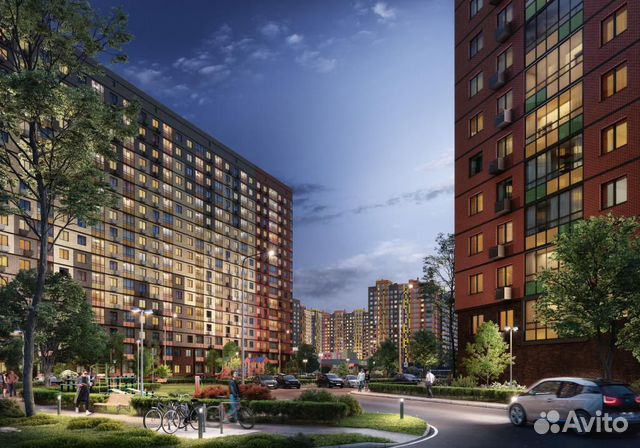 2-к квартира, 46.1 м², 9/17 эт.
