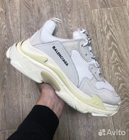 Кроссовки Balenciaga Triple s белые