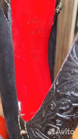 Ботильоны Louboutin Ботильоны Louboutin