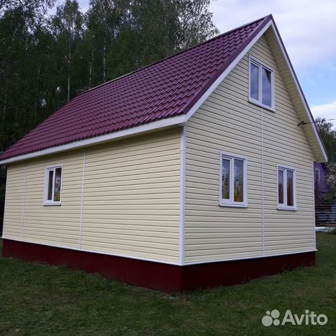 Дача 90 м² на участке 9 сот. Дача 90 м² на участке 9 сот.