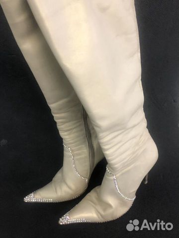 Сапоги со стразами Сапоги со стразами