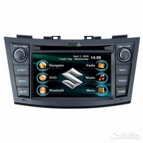 Штатная магнитола intro CHR-0711 SW для Suzuki Swi Штатная магнитола intro CHR-0711 SW для Suzuki Swi