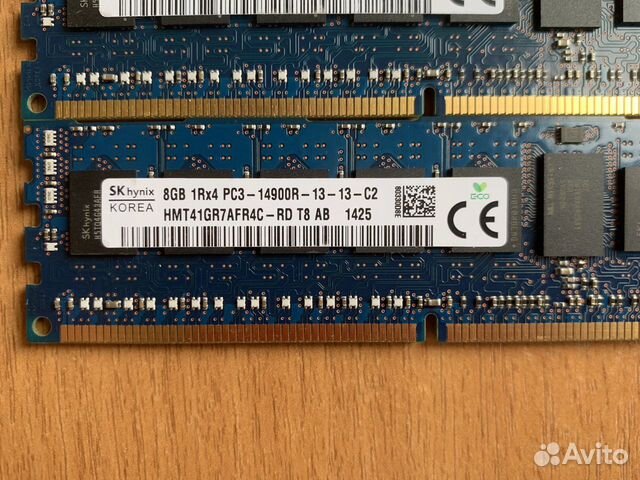 Память HP 8gb PC3-14900R ECC Reg 731761-B21