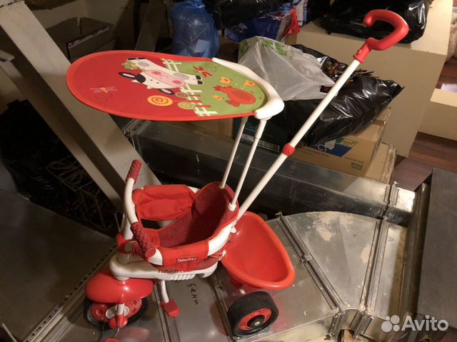 Fischer Price трехколёсный детский велосипед