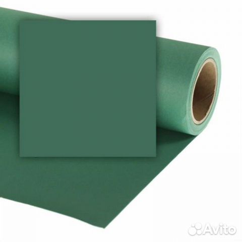 Фон бумажный Colorama LL CO537 1.35 x 11м Green Фон бумажный Colorama LL CO537 1.35 x 11м Green