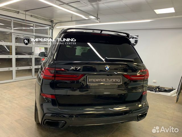 Спойлер Bmw X7 G07 Imperial черный глянец
