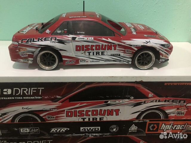 Модель туринг HPI drift RS4. двс, nissan S-13 4WD