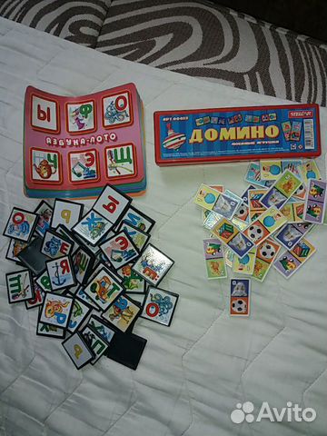 Игра Домино и лото детское Игра Домино и лото детское
