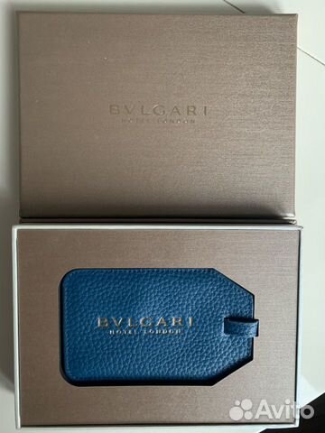 Брелок/бирка на чемодан, рюкзак Bvlgari/Булгари