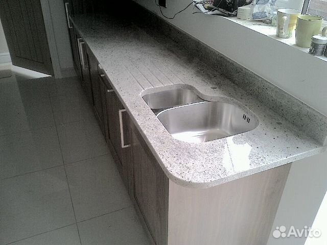 Столешница для кухни и ванной из мрамора, гранита Столешница для кухни и ванной из мрамора, гранита