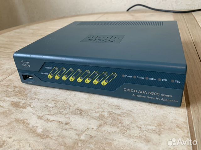 Межсетевой экран Cisco ASA 5505 без бп