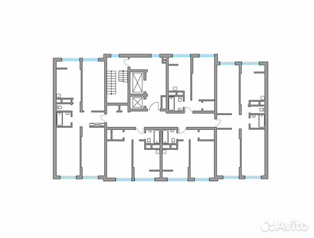 1-к квартира, 31.9 м², 3/14 эт.