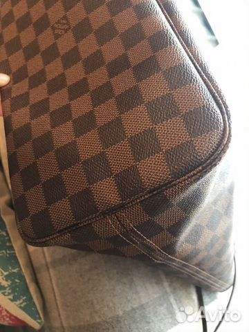 Louis Vuitton neverfull mm сумка шоппер оригинал