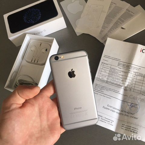 iPhone 6 64gb RU/A с чеком