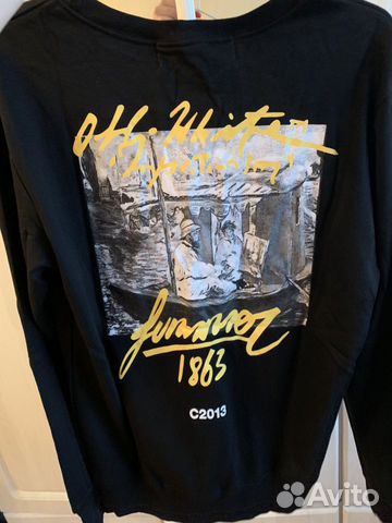 Свитшот off - white новый. С этикетками Свитшот off - white новый. С этикетками