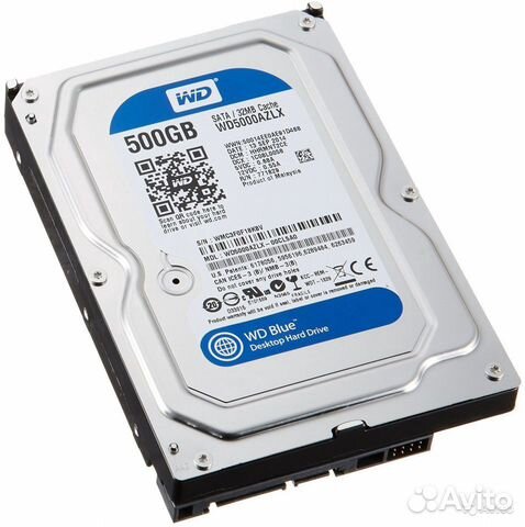 Жёсткий диск WD Blue 500 gb