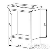 Тумба с раковиной dreja door 50 750*460*370 Тумба с раковиной dreja door 50 750*460*370