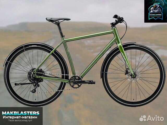 Велосипед Merida Crossway Urban 300 Matt Fog Green Велосипед Merida Crossway Urban 300 Matt Fog Green