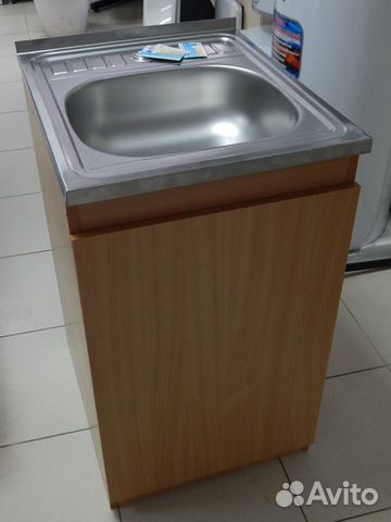 Кухонная мойка с тумбой 50х60 см. (новые)