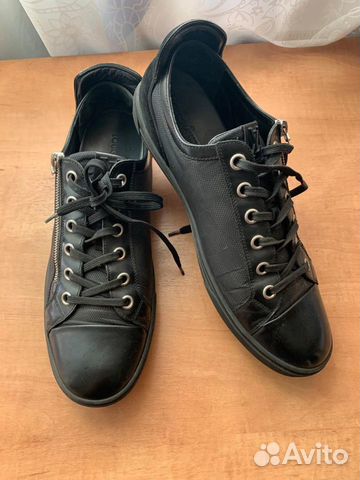 Кожаные кеды Louis Vuitton Damier Zip-up оригинал