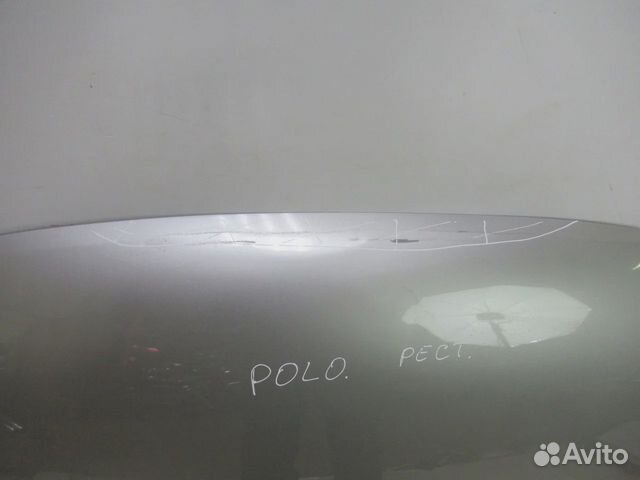Капот Volkswagen Polo седан рест 6RU823031C Капот Volkswagen Polo седан рест 6RU823031C