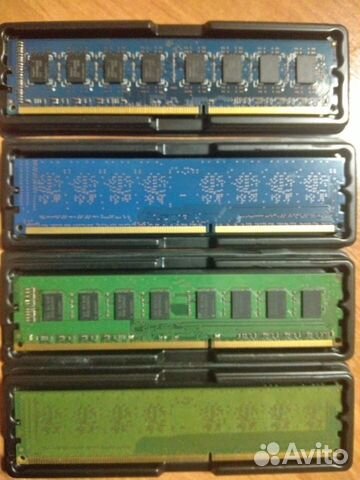 2 гб DDR3 - 3 планки 2 гб DDR3 - 3 планки