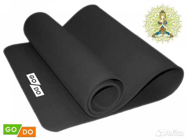 Коврик для йоги и фитнеса GO-DO. Модель К6010 Коврик для йоги и фитнеса GO-DO. Модель К6010
