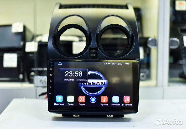 Штатное головное устройство Qashqai Android