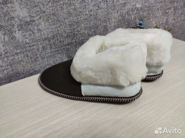 Чуни мужские из натуральной овчины 40-45