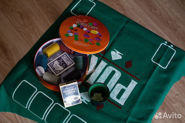 Poker + сукно + кости