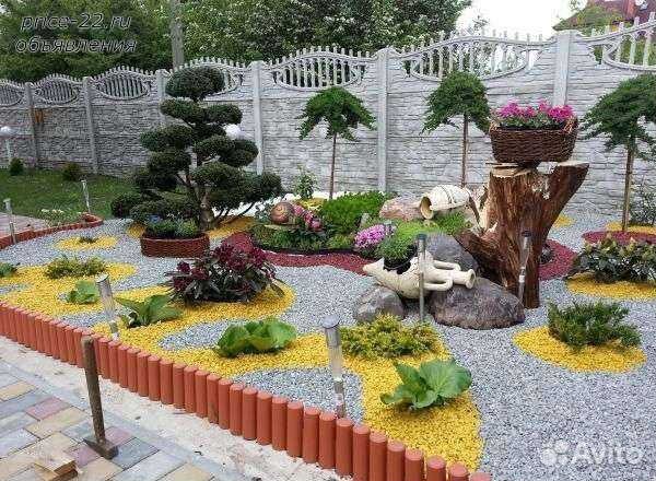 Крашенный щебень Крашенный щебень