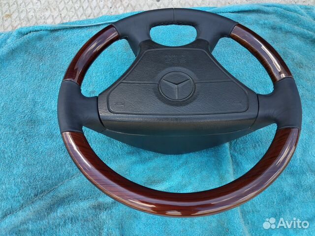 Руль дерево Мерседес W124 W140 W210 W208