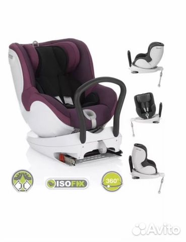 Автокресло Romer Dualfix dark grape Автокресло Romer Dualfix dark grape