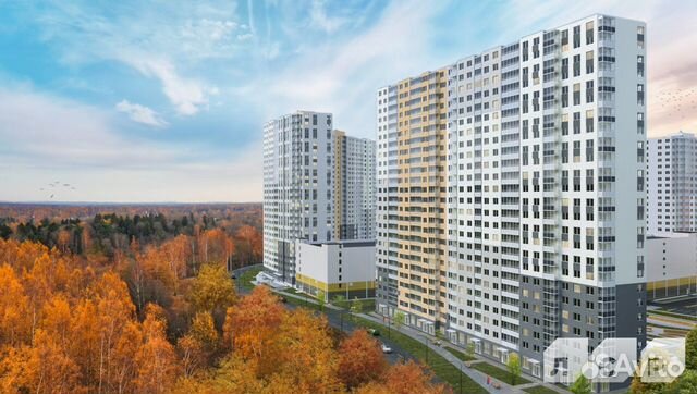 1-к квартира, 35.5 м², 12/25 эт.