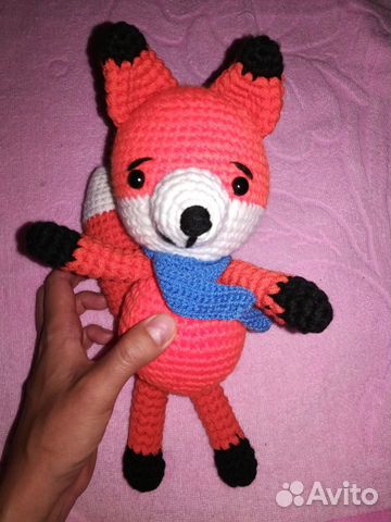 Лисенок игрушка Лисенок игрушка