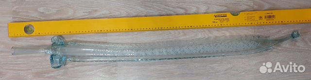 Бутылка в виде сабли. Длина около 1 м