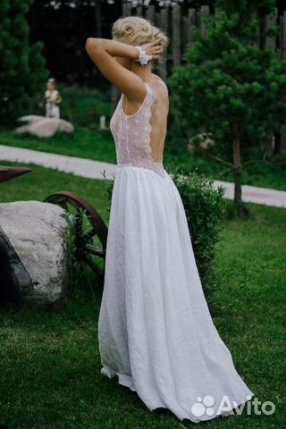 Платье (свадебное летнее платье) Платье (свадебное летнее платье)