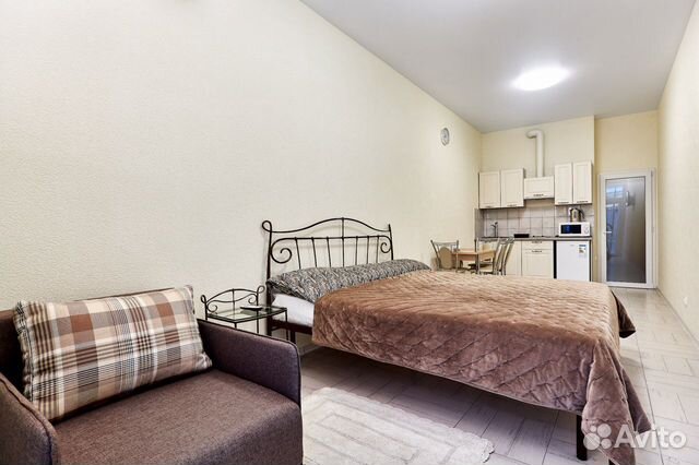 

Квартира-студия, 25 м², 3 кровати