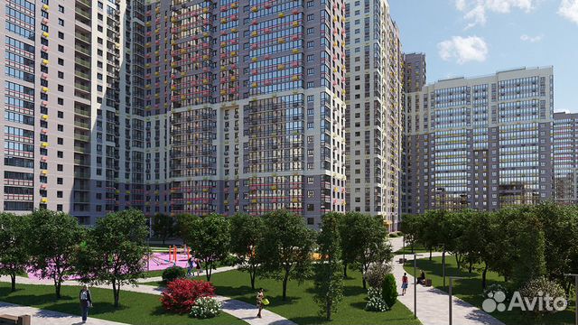 1-к квартира, 34.7 м², 3/20 эт. 1-к квартира, 34.7 м², 3/20 эт.