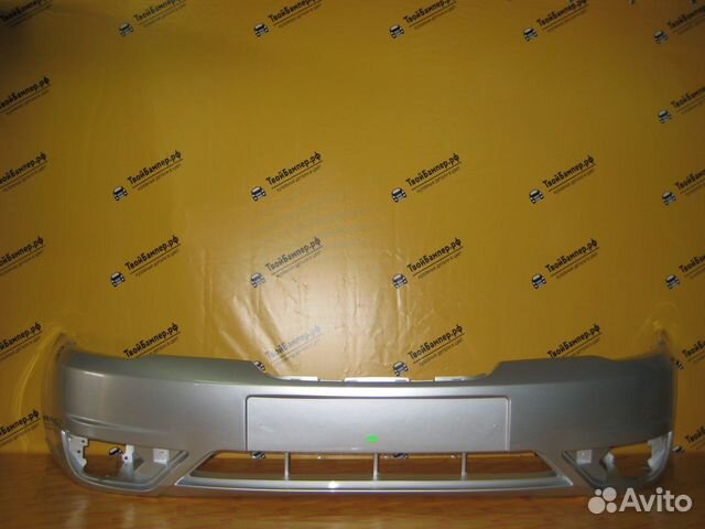 Бампер Daewoo Nexia в цвет GAN серебристый