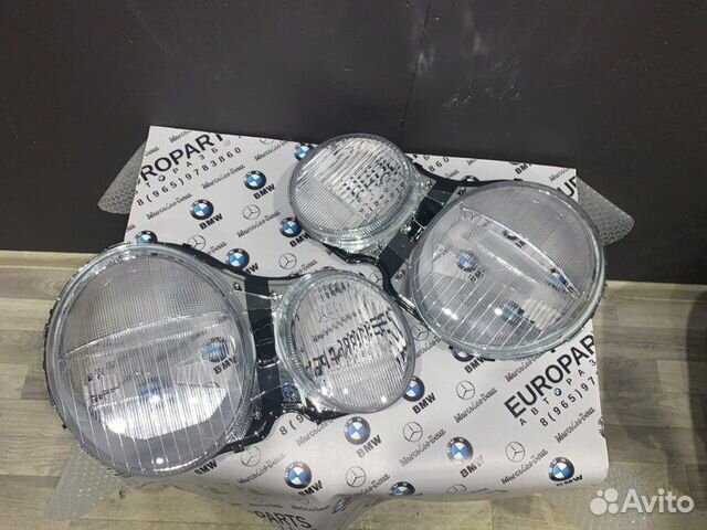 Стекло фары переднее Mercedes-Benz E-Class W210