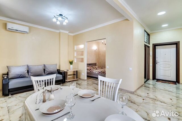 

1-к. квартира, 50 м², 2 кровати