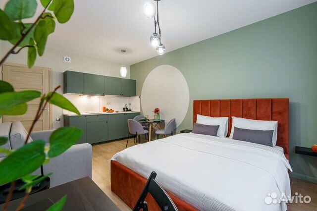 

Квартира-студия, 24 м², 1 кровать
