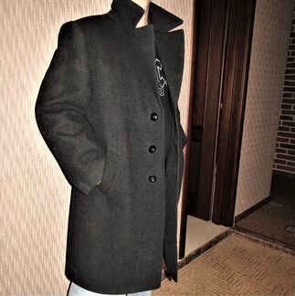 Пальто мужское утепленное осень-зима